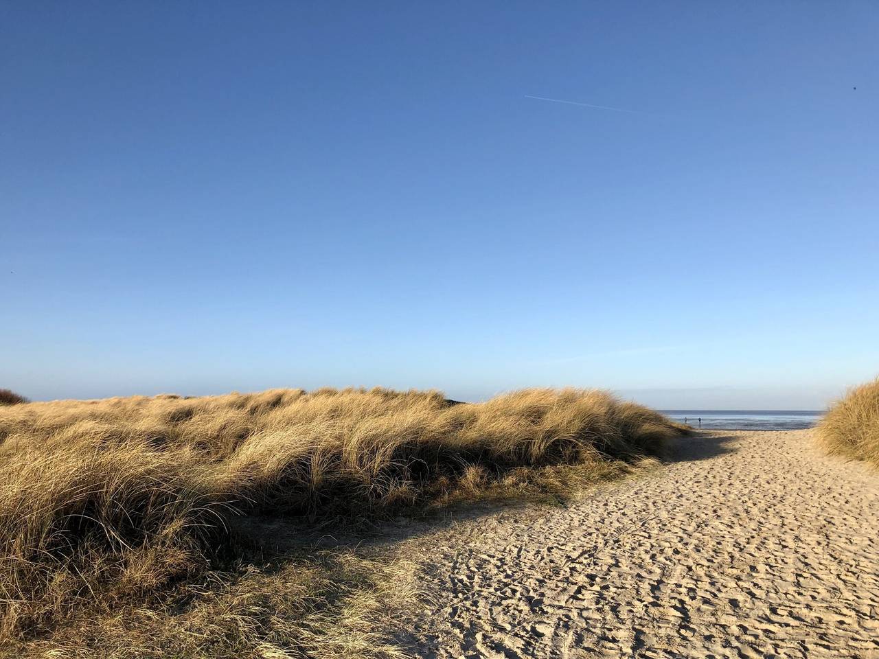 Apartamento entero, Apartamento 'Ferienwohnung Deichblick 9' con vistas al mar, balcón y Wi-Fi in Schillig Strand, Wangerland