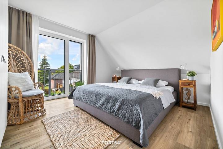 Ferienwohnung für 6 Personen, mit Ausblick und Balkon, mit Haustier in Norddeich (Schleswig-Holstein) - 4