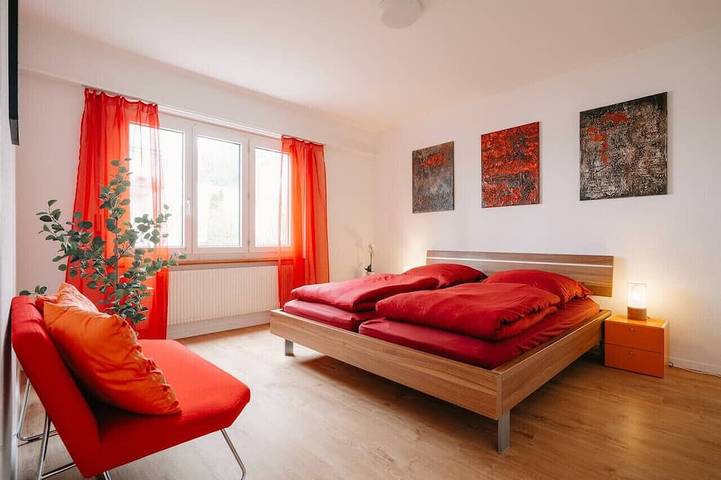 Ganze Wohnung, Apartment Bergoase near lake and mountains in Spiez, Thunersee