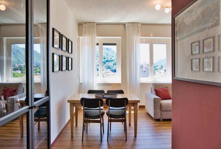Apartamento entero, Skyline Lake view in the heart of Lecco in Lecco, Alpes de Bérgamo Occidental