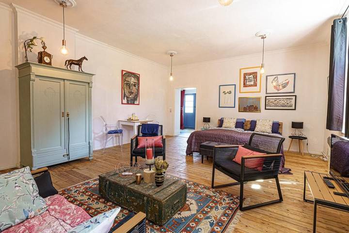 Landhaus für 2 Personen, mit Terrasse und Garten sowie Ausblick in Altwarp - 4