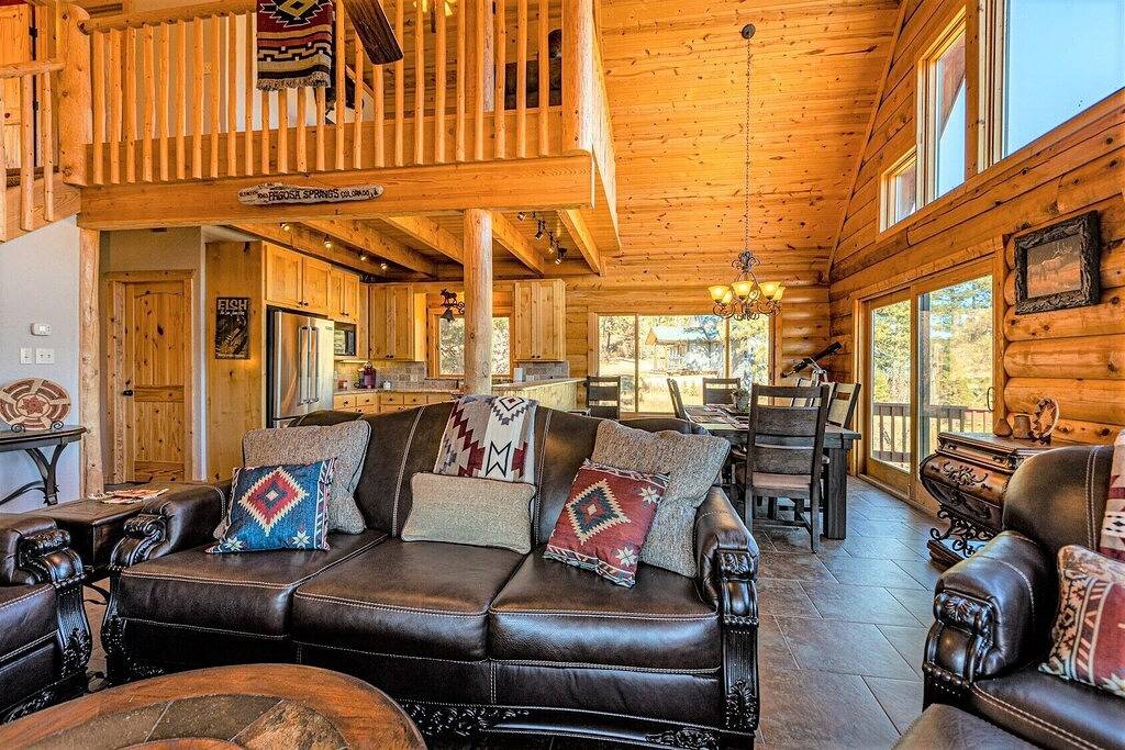 Spectacular Views, Hot Tub, Close to Wolf Creek & San Juan River in San Juan National Forest