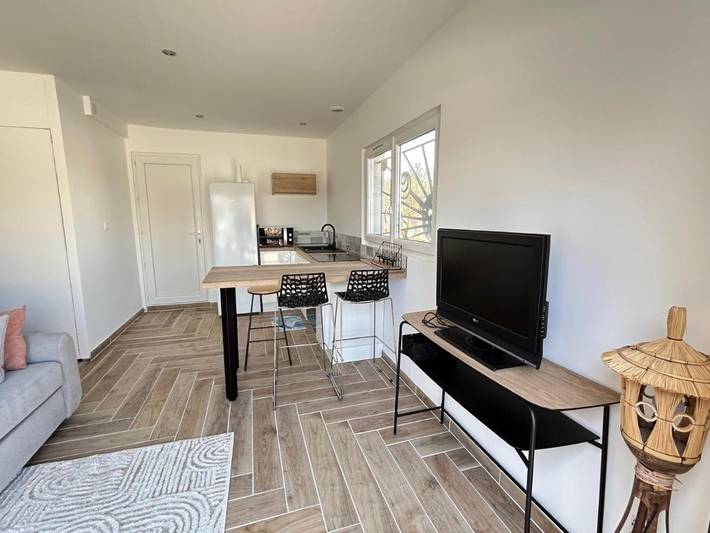 Appartement de vacances pour 2 personnes, avec jardin