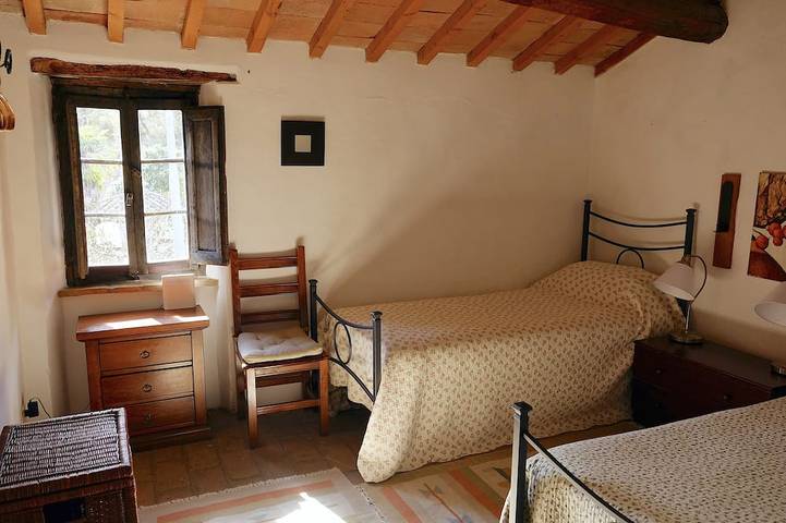 Restored Watermill with Rock Pool and Waterfall in San Giustino, Valtiberina