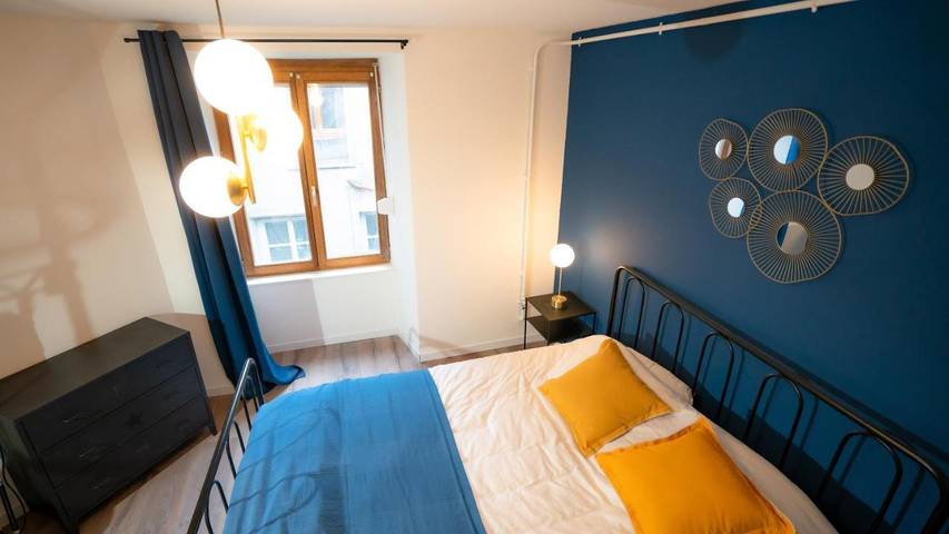 Gîte pour 3 personnes, avec terrasse, animaux acceptés dans Abbaye Saint Colomban et Son Cloitre - 4