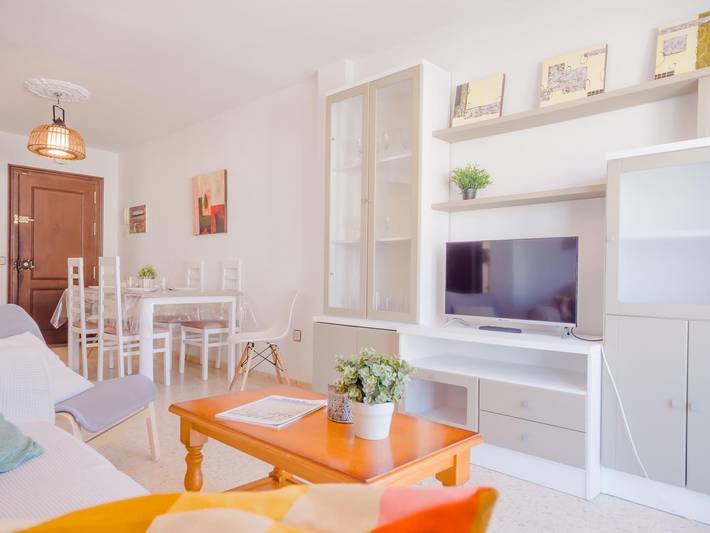Ferienwohnung für 4 Personen, mit Meerblick und Terrasse sowie Garten in Andalusien - 3