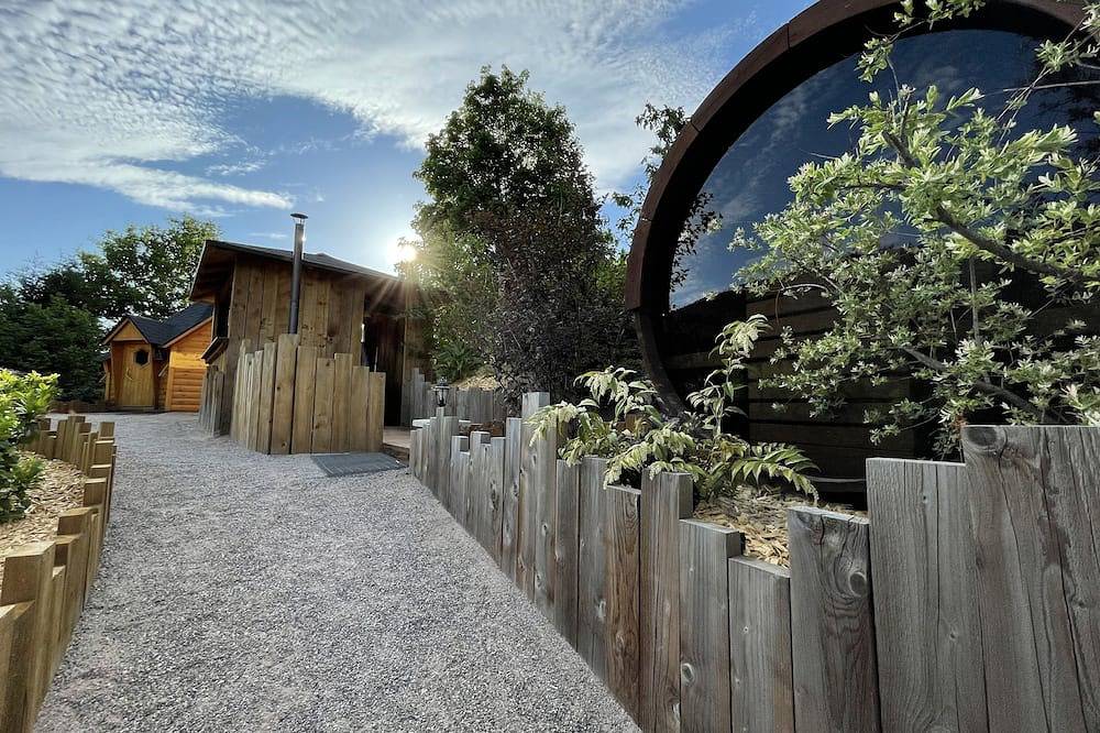 Experience Nordique Kota grill, Sauna, Bain nordique, 14 personnes in Ventron, Parc naturel régional des Ballons des Vosges