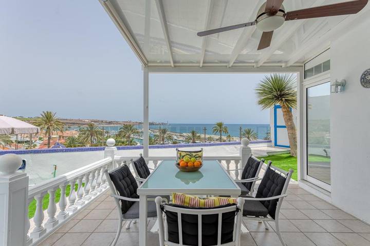 Villa pour 5 personnes, avec vue ainsi que piscine et jardin, animaux acceptés à Maspalomas - 3