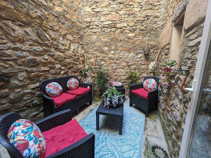 Gîte pour 6 personnes, avec Jardin