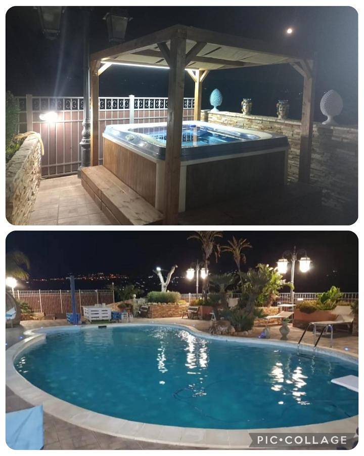 Villa eden luxury con piscina e jacuzzi in Villaggio Mosè, Agrigente