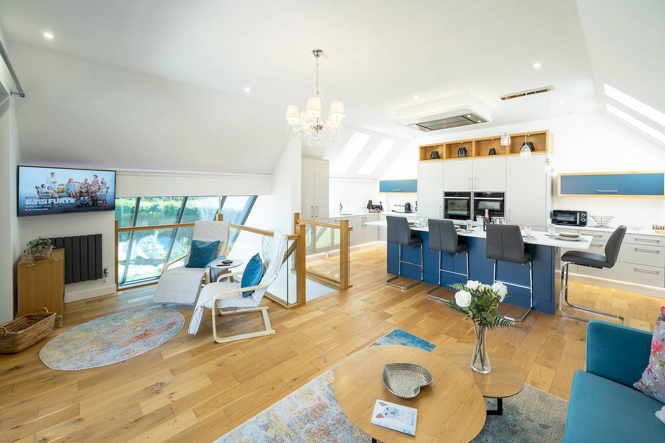 An outstanding, modern Annex with superb views- Pass the Keys in Church Stretton, Shropshire Hills