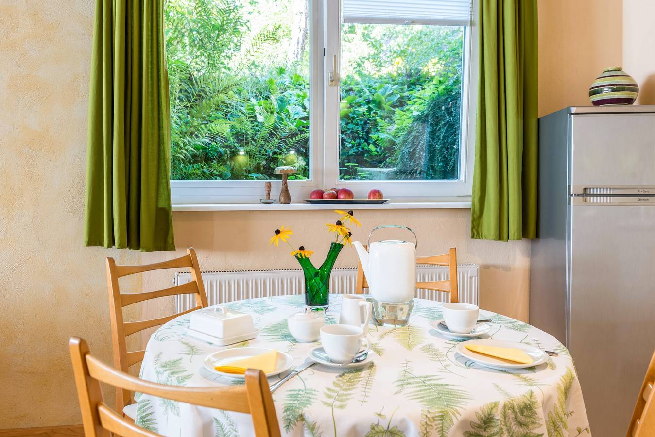 Vakantie Studio "Grünspecht" met Wi-Fi, Tuin & Terras, foto 15
