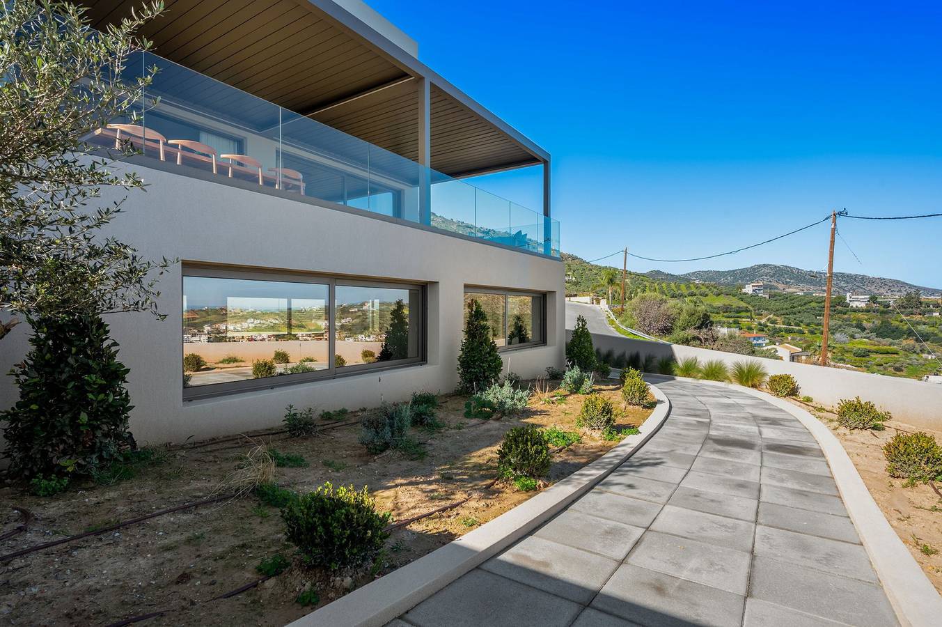 Villa für 10 Personen mit Sauna in Agia Pelagia, Achlada