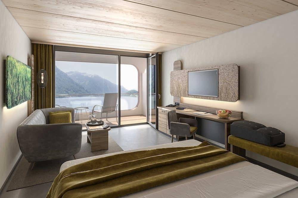 Doppelzimmer - 34 m² - haldensee **** - Bühne frei für die Natur in Nesselwängle, Allgäuer Alpen (Österreich)