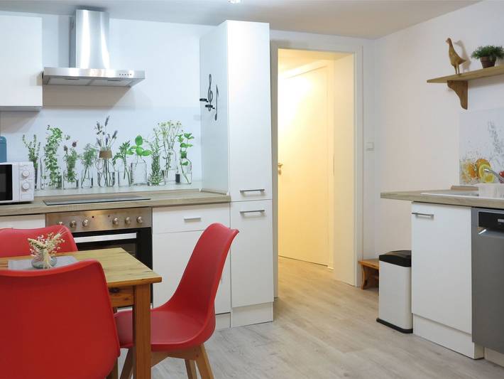 Ferienwohnung für 5 Personen, mit Terrasse und Garten in Jork