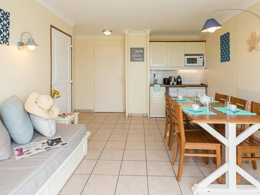 Pierre & Vacances Résidence Bleu Marine - Wohnung 6 personen - - 2 Schlafzimmer - Balkon - Meerblick in Lacanau Ocean, Lacanau