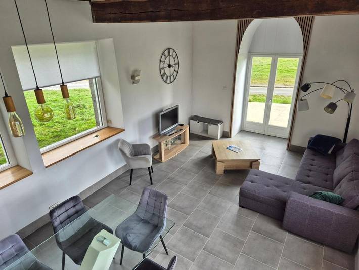 Location de vacances pour 3 personnes, avec vue et jardin, animaux acceptés à Le Châtellier - 4