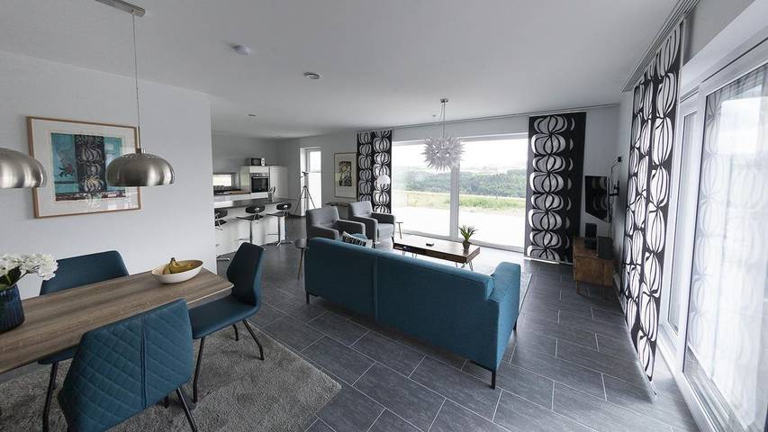 Location de vacances pour 6 personnes, avec terrasse ainsi que jardin et sauna à Morbach - 3