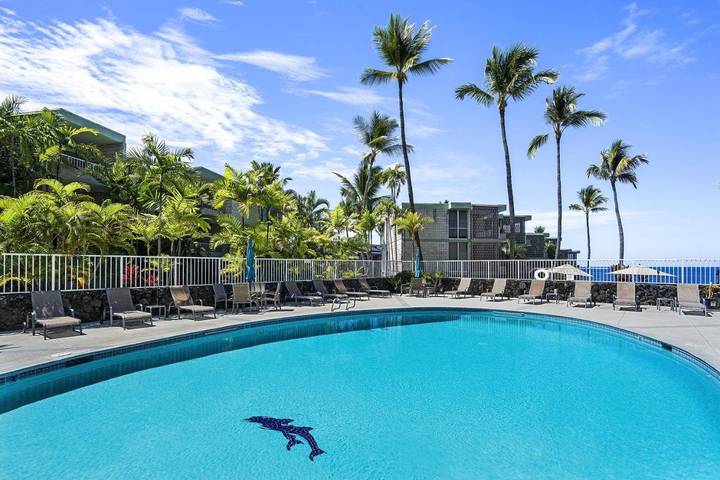 Apartamento para 2 personas, con piscina en Kailua-Kona