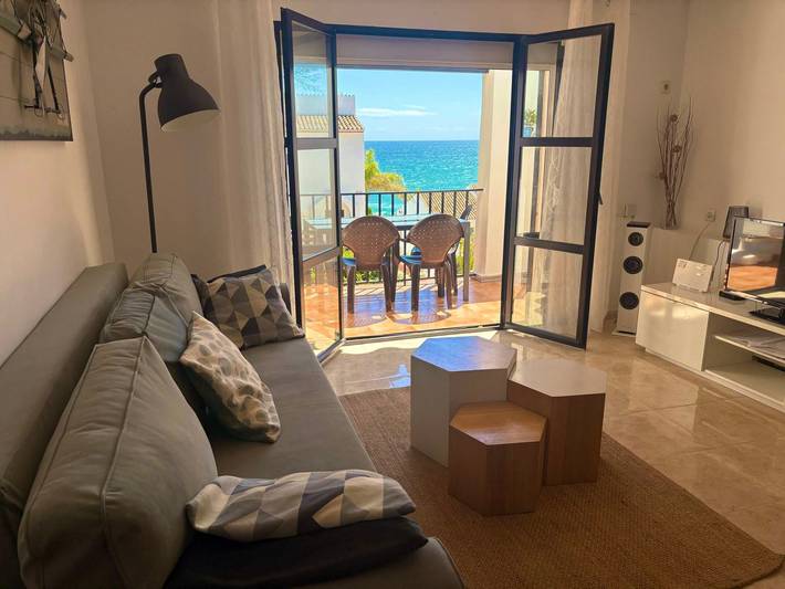Appartement de vacances pour 4 personnes, avec Balcon et Jardin ainsi que Bassin pour enfant et Sauna à Mijas