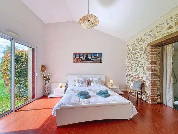 Location de vacances pour 5 personnes, avec vue et jardin à Saint-Prouant - 2