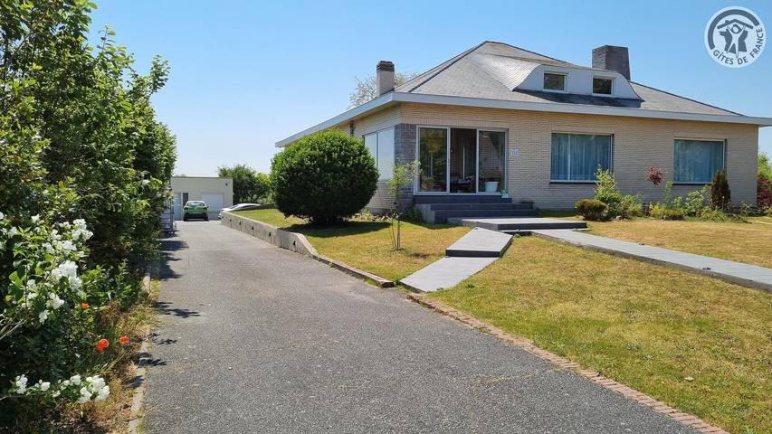 Gîte pour 15 personnes, avec jardin à Bray-Dunes