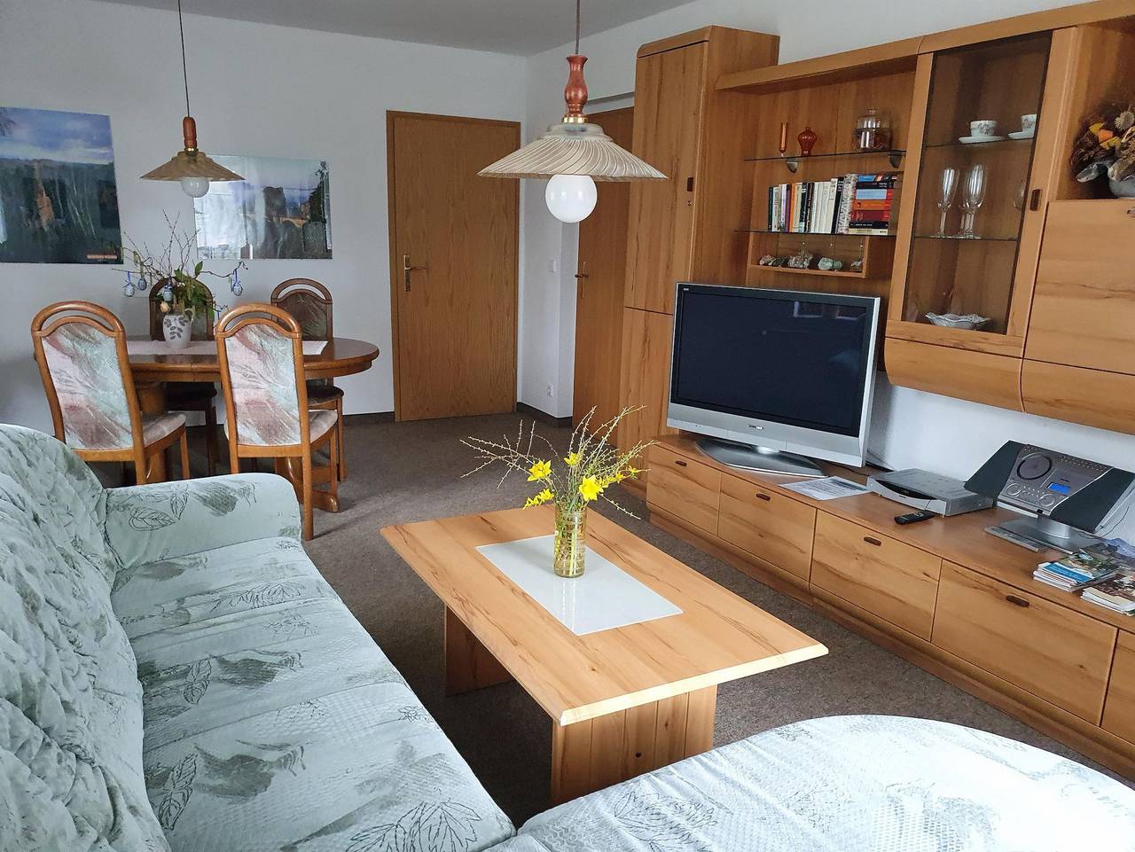Ganze Ferienwohnung, Privathaus Wehle - Ferienwohnung, 1 Schlafraum in Gohrisch, Elbsandsteingebirge