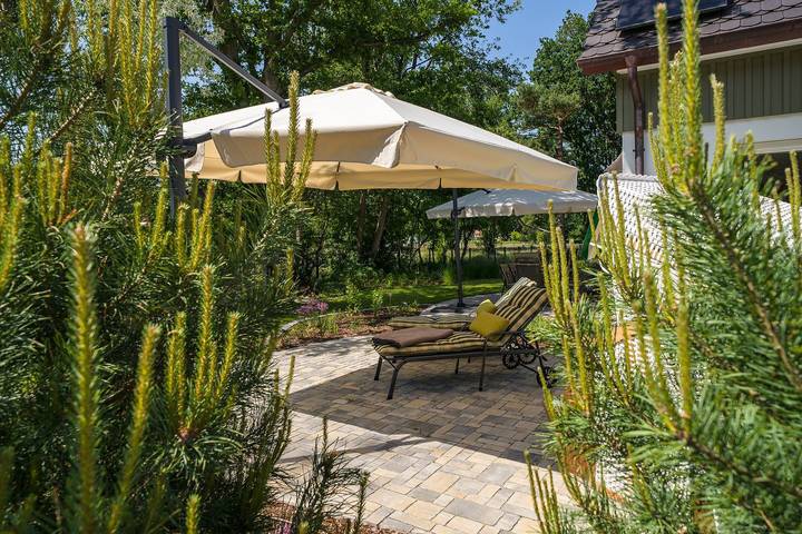 Ferienhaus für 6 Personen, mit Garten und Sauna