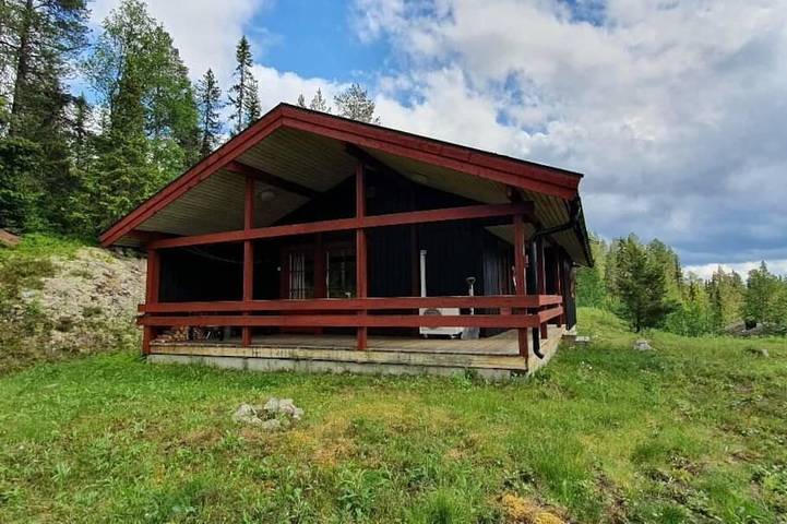 Blockhütte für 6 Personen, mit Balkon und Sauna, mit Haustier - 1