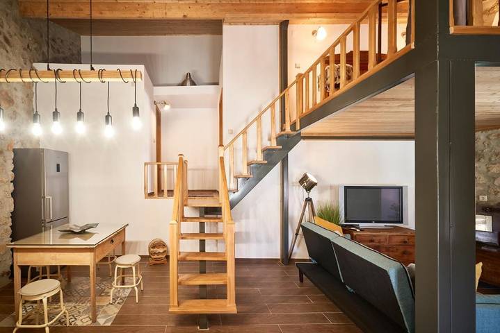 Gîte pour 4 personnes, avec Balcon ainsi que Terrasse et Vue dans Orca