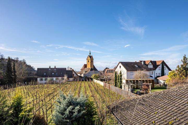 Ferienwohnung für 3 Personen, mit Balkon und Garten in Kaiserstuhl