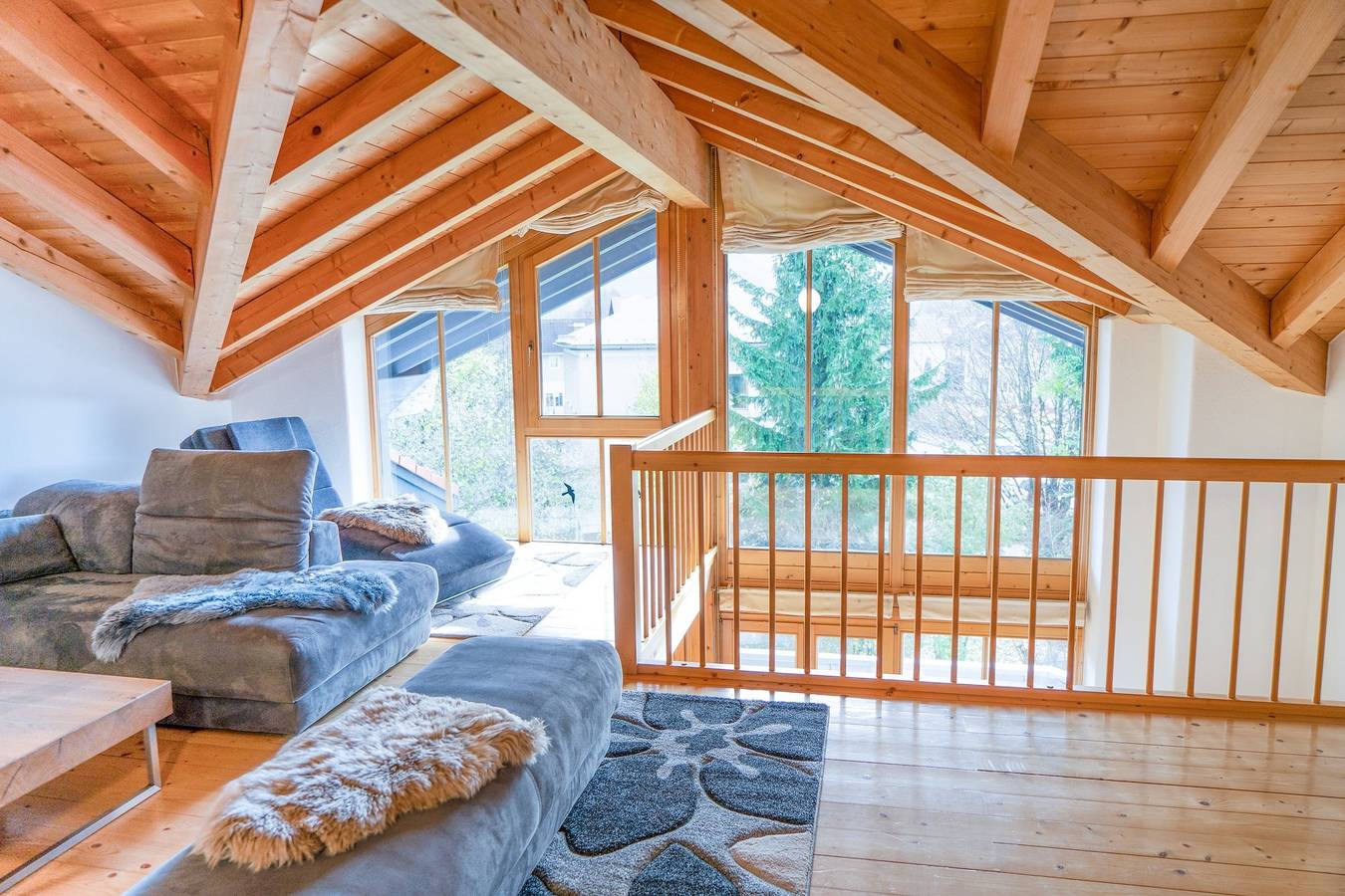 Geheel vakantieappartement, Vakantieappartement voor 10 personen met balkon in Blaichach, Zwaben (Bayern)