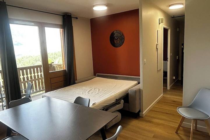 Ganze Wohnung, Apartment Superdévoluy Les Chaumettes with Beautiful View T2 sleeps 6 in Saint-Étienne-en-Dévoluy, Le Dévoluy
