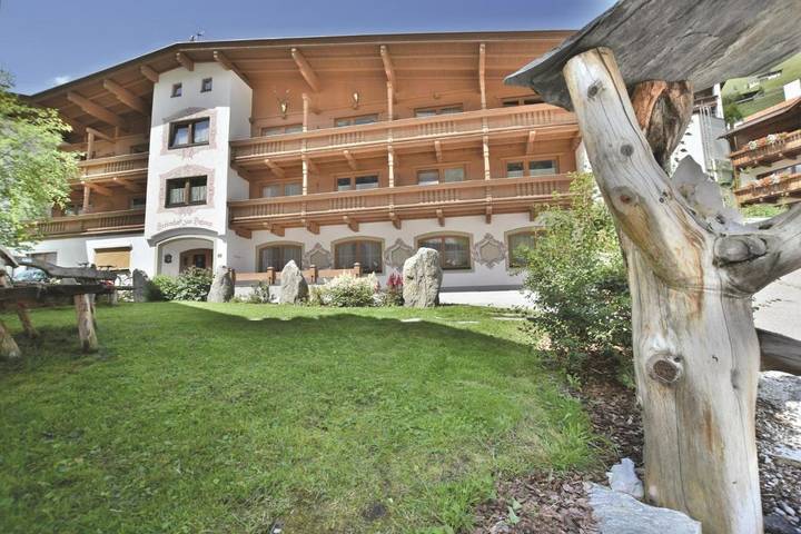 Ferienwohnung für 4 Personen, mit Balkon und Sauna sowie Ausblick am Hintertuxer Gletscher