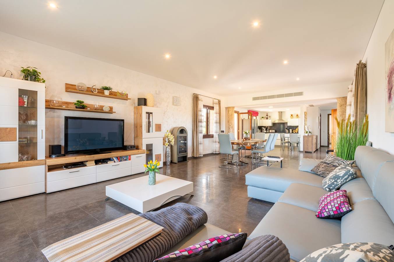 Villa "Finca Son Manyo 225" mit Bergblick, privatem Pool und Wlan in Sa Pobla, Mallorca Norden