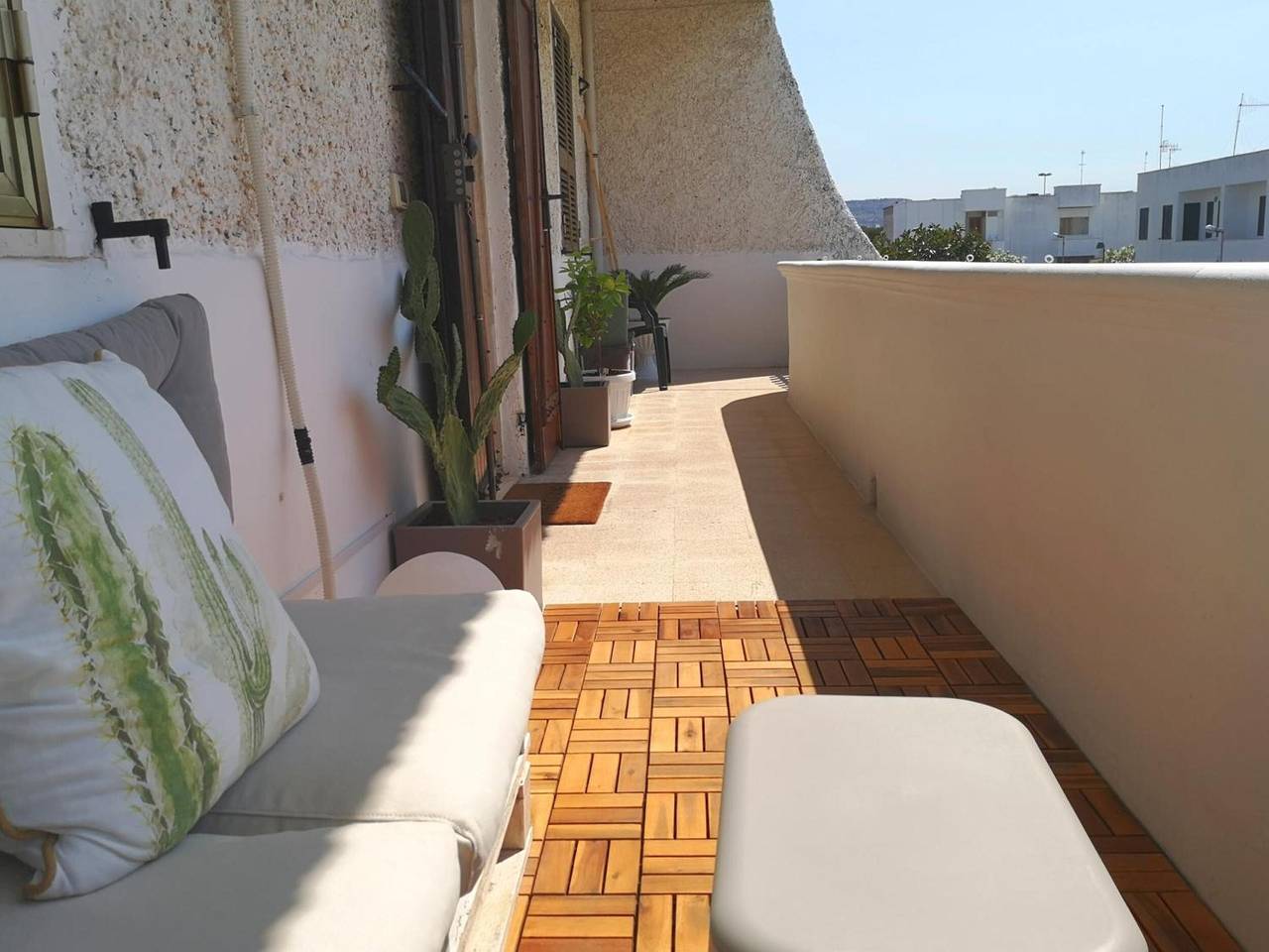 Appartement entier, Appartement « Il Porticciolo » avec vue sur la mer, Wi-Fi et climatisation in Villanova (Pouilles), Ostuni