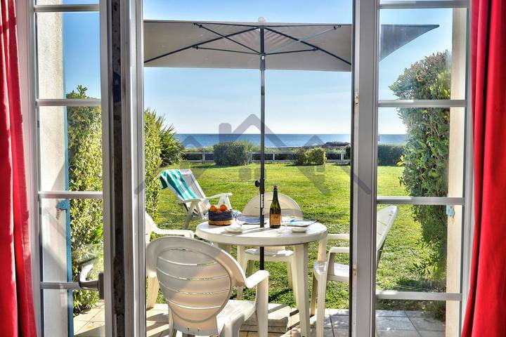 Location de vacances pour 4 personnes, avec jardin ainsi que piscine et vue dans Plage de Grève Blanche (Guilvinec) - 3