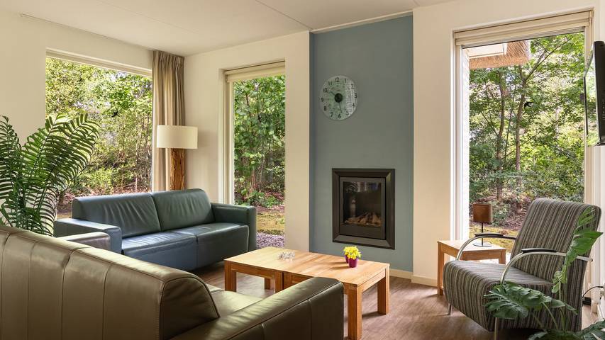 Ferienhaus für 6 Personen, mit Balkon/Terrasse und Sauna sowie Terrasse in den Niederlande - 4