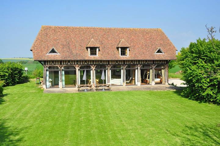Maison de vacances pour 12 personnes, avec Terrasse et Jardin à Offranville