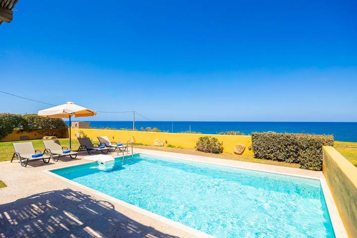Villa für 6 Personen, mit Meerblick und Terrasse sowie Garten auf Kreta - 4