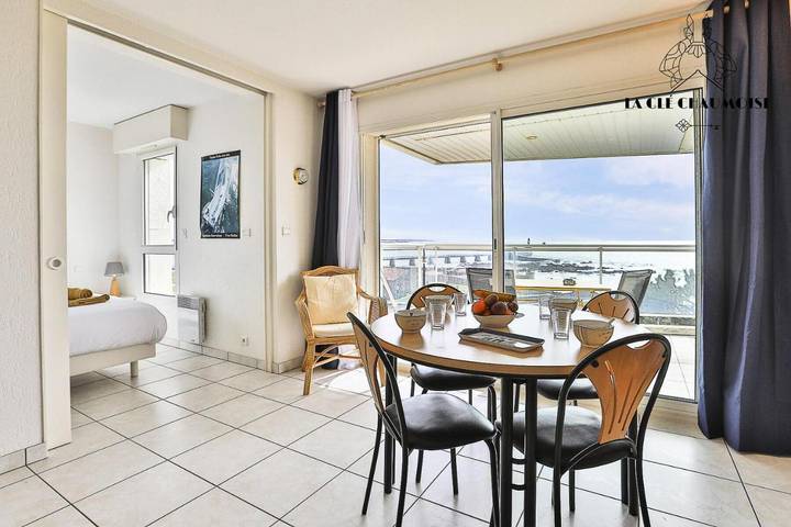 Gîte pour 4 personnes, avec balcon dans Prieure Saint Nicolas Les Sables D Olonne