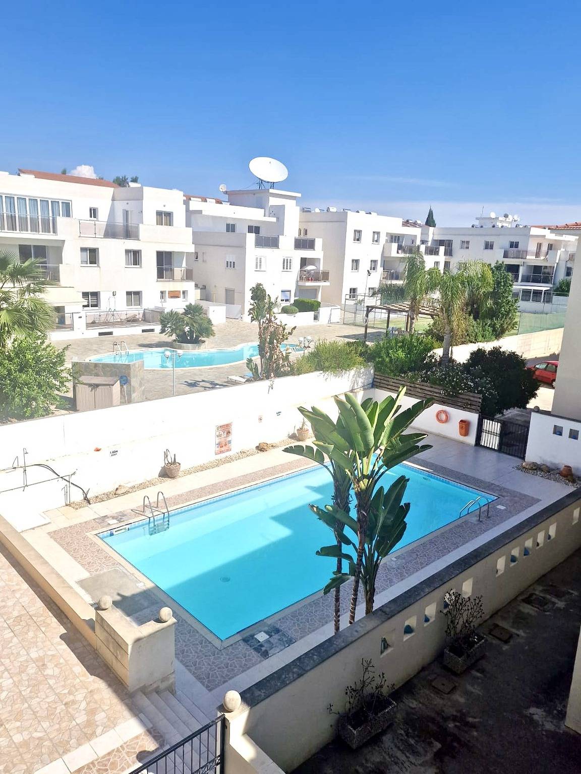 Charmantes Oroklini Penthouse mit Meerblick und privatem Parkplatz in Larnaca Bezirk