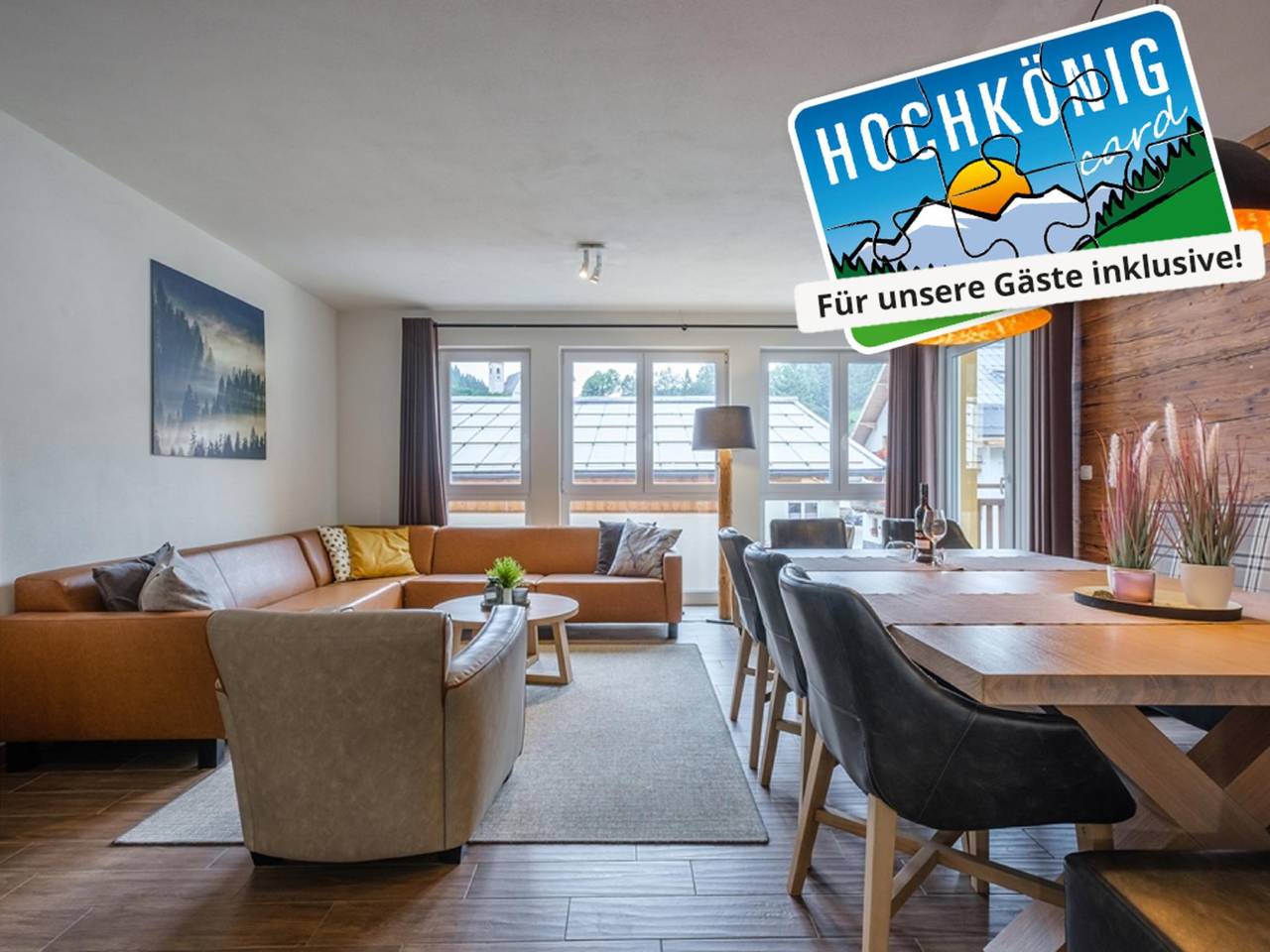 Ganze Wohnung, Geräumige und sehr schöne Wohnung, sehr zentral gelegen in Dienten am Hochkönig, Pinzgau