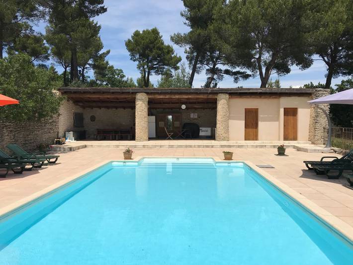 Gîte pour 6 personnes, avec vue et jardin à Saumane-de-Vaucluse - 4