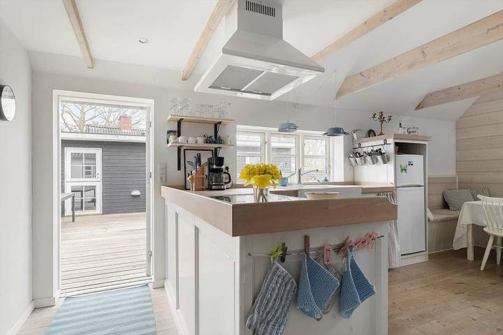 Ferieudlejning for 4 personer, med have på Samsø