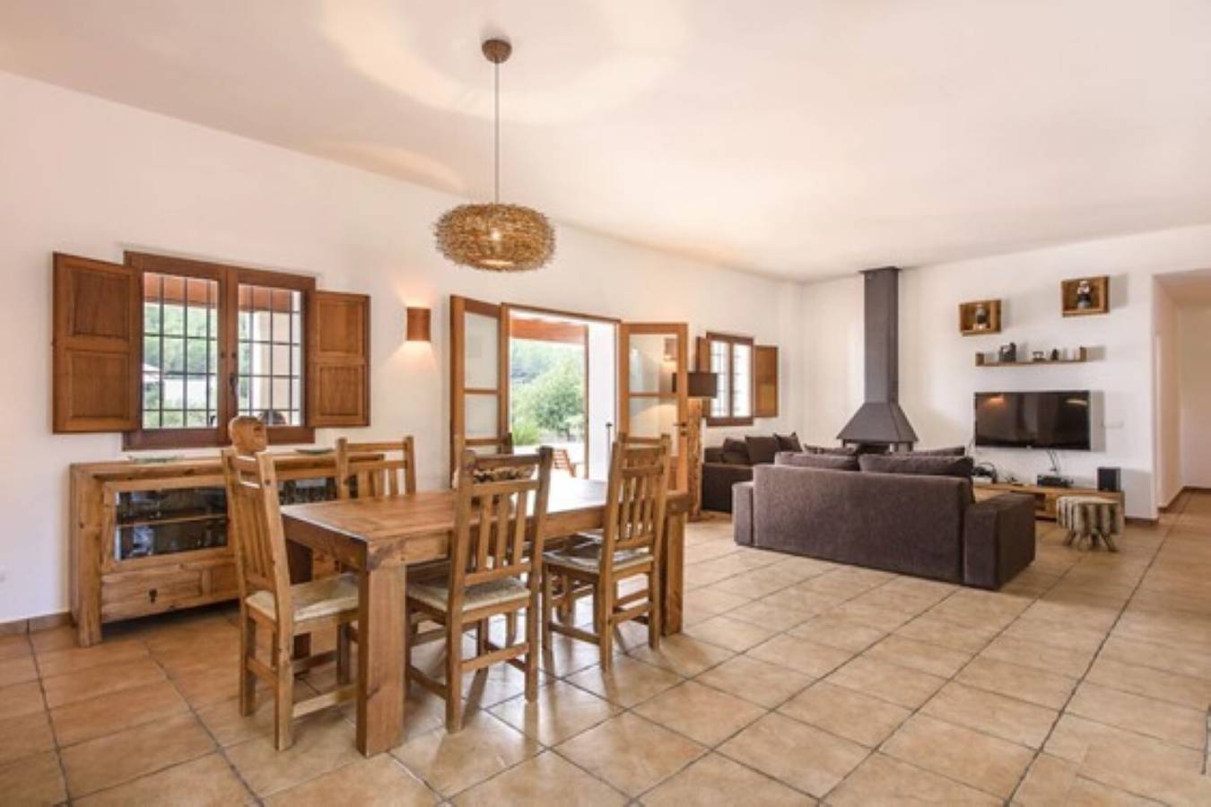Villa Dalt S Era met Uitzicht op de Bergen, Wifi, Airconditioning, Zwembad & Tuin, foto 9