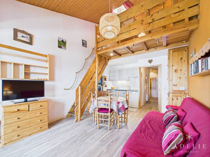 Location de vacances pour 4 personnes, avec balcon dans La Rosière