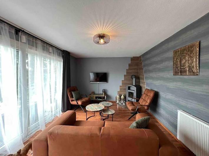 Ferienhaus für 4 Personen, mit Balkon und Terrasse sowie Garten und Sauna in Wieda - 4