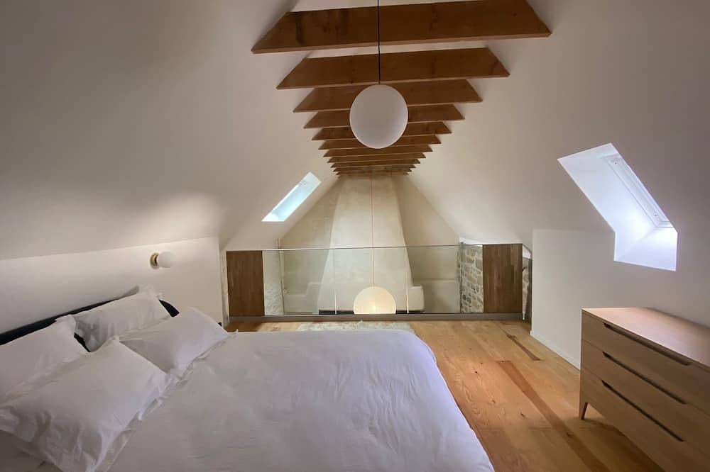 Gwer Penty-Cottage-Design-Salle de bain privée-Vue sur Jardin in Douarnenez, Région de Quimper