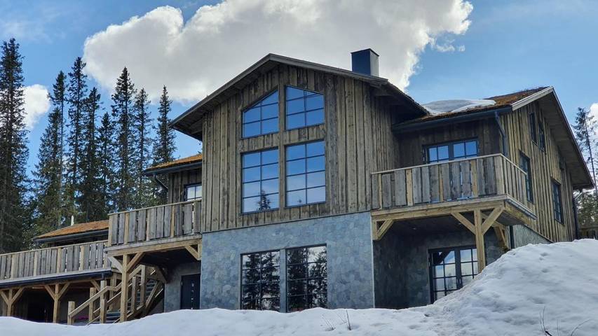 Domek letniskowy dla 12 osób, z widok i ogród oraz sauna w Szwecja